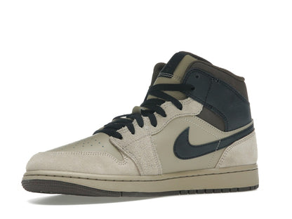 Jordan 1 Mid Khaki Baroque Brown