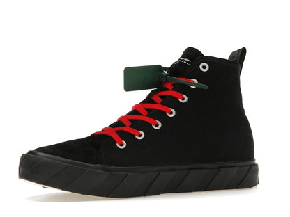 OFF-WHITE Vulcanized Hi Canvas Black Red