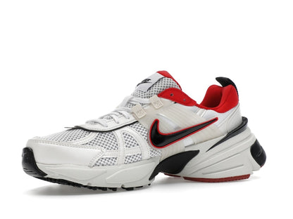 Nike V2K Run Metallic White University Red
