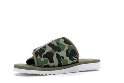 Suicoke x Bape ABC Kaw-Ape Green