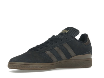 adidas Busenitz Pro Core Black Brown Gold Metallic
