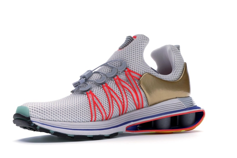 Nike Shox Gravity Vast Grey Metallic Gold