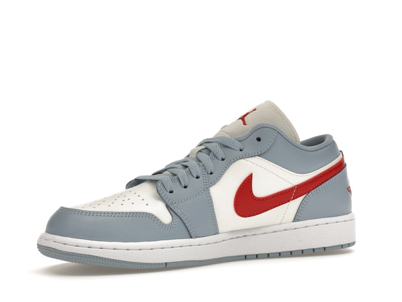 Jordan 1 Low Blue Whisper Dune Red (Women's)