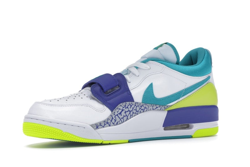 Jordan Legacy 312 Low Ultramarine Neon Yellow Aquamarine