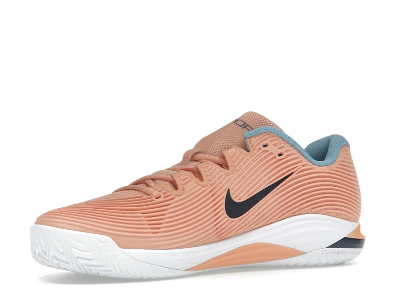 Nike Court Vapor 12 Clay Apricot Agate White Denim Turquoise Obsidian
