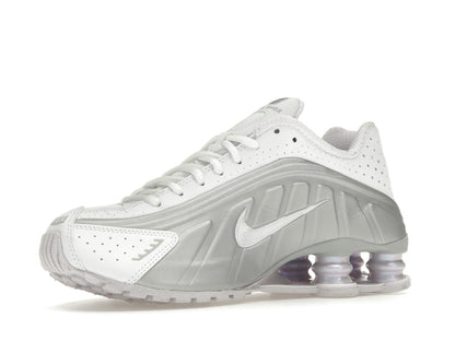 Nike Shox R4 White Metallic Platinum Barely Grape (Women's)