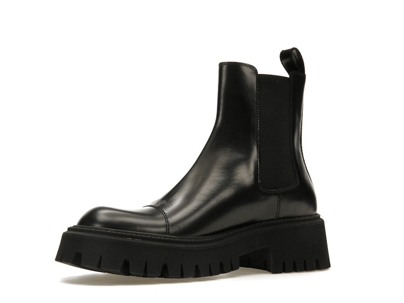 Balenciaga Tractor 20mm Boot Black