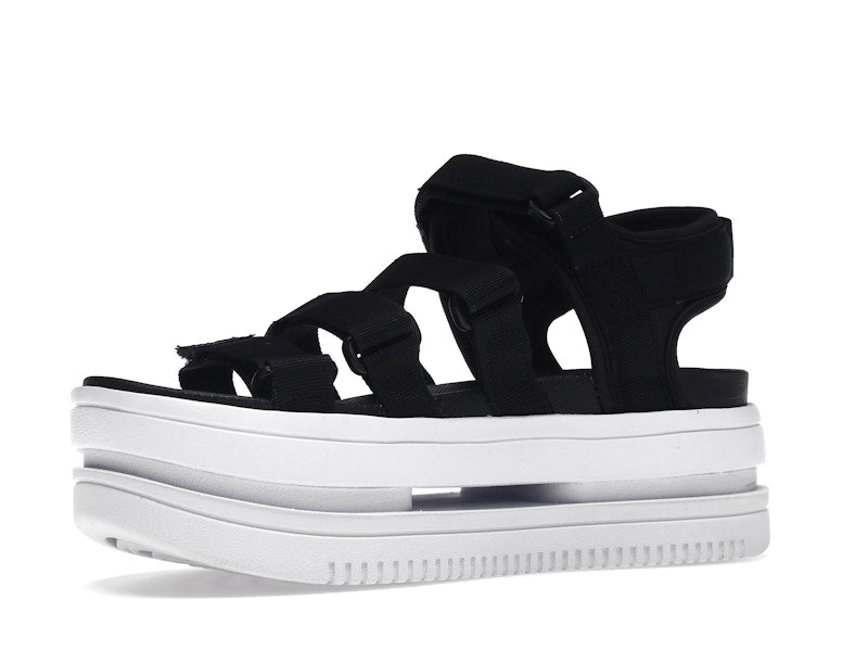 Nike Iconic Classic Sandal Black White White (Women's)