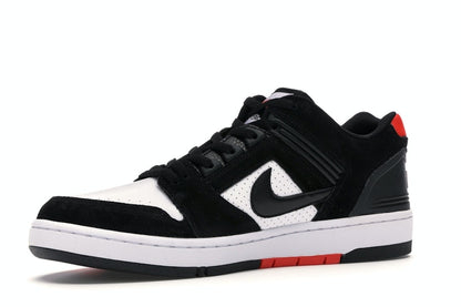 Nike SB Air Force 2 Low Black White Habanero Red
