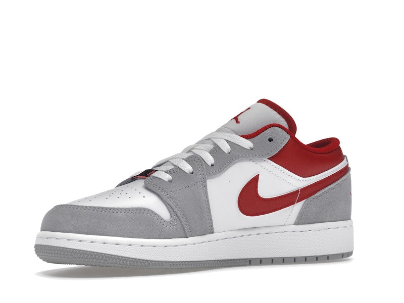 Jordan 1 Low SE Smoke Grey Gym Red (GS)