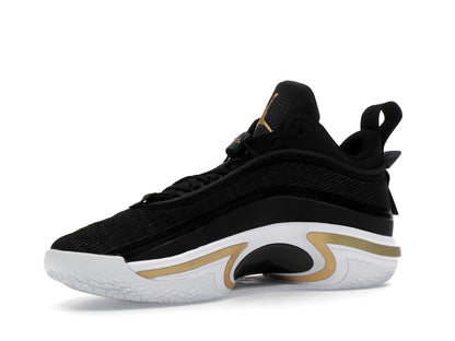 Jordan 36 Low PF Black Gold (White Sole)