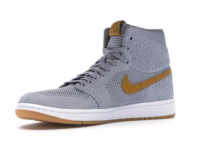 Jordan 1 Retro High Flyknit Wolf Grey