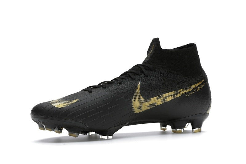 Nike Mercurial Superfly 6 Elite FG Black Metallic Gold