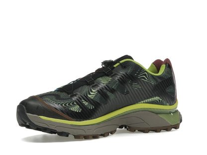 Salomon XT-4 OG Rave at Dawn Black Dark Citron