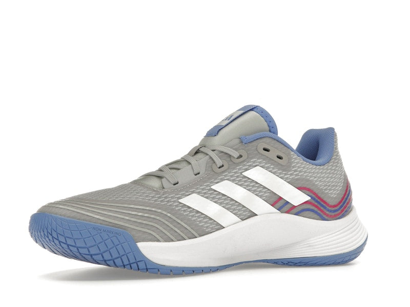 adidas Novaflight Volleyball Grey Cloud White Silver Dawn (Women's)