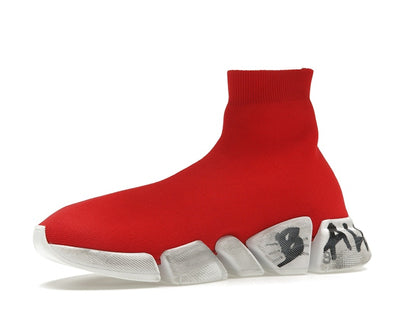 Balenciaga Speed 2.0 Graffiti Red White