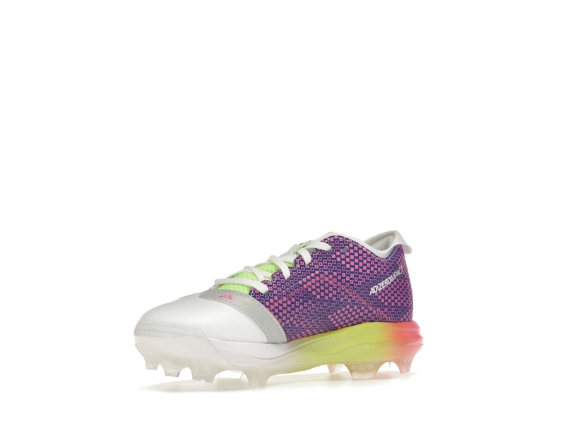 adidas Adizero Impact TPU Warp Speed Cloud White Lucid Blue Lucid Pink (GS)