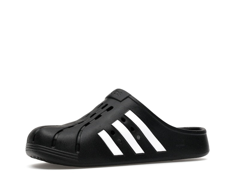 adidas Adilette Clogs Core Black Cloud White