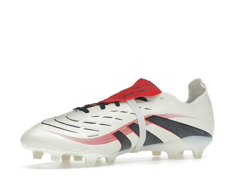 adidas Predator League Fold-Over Tongue FG/MG Off White Core Black Pure Ruby