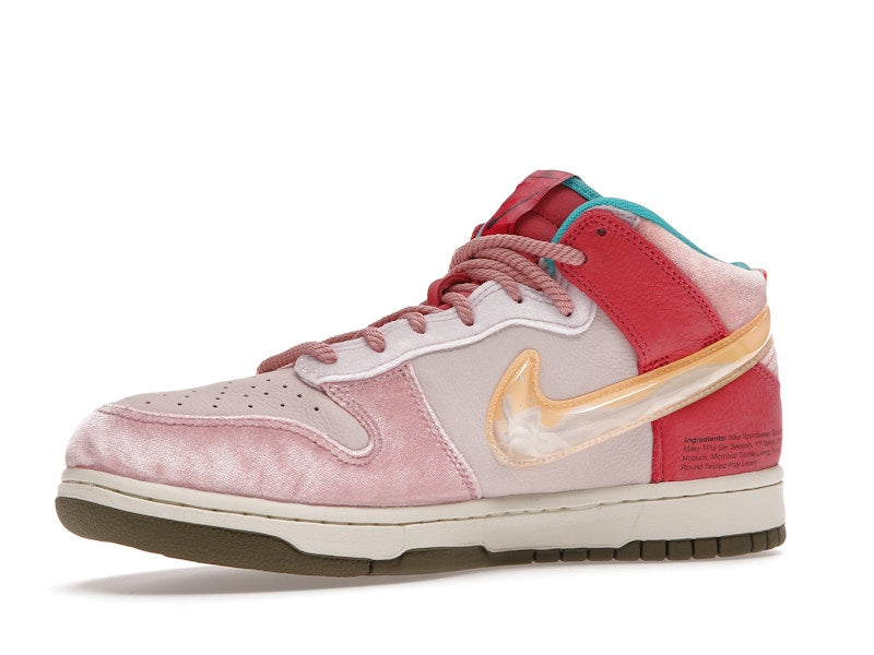 Nike Dunk Mid Social Status Free Lunch Strawberry Milk