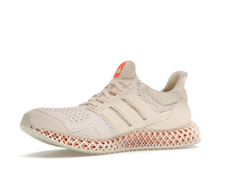adidas Ultra 4D Wonder White Impact Orange