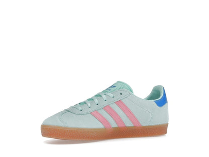 adidas Gazelle Clear Mint Bliss Pink Bright Blue (GS)