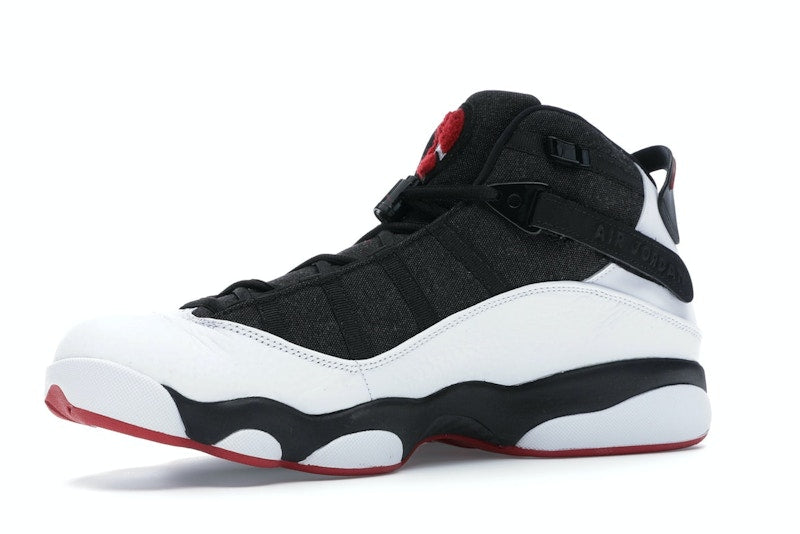Jordan 6 Rings Black White Gym Red
