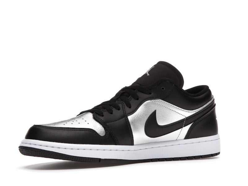 Jordan 1 Low SE Black Metallic Silver (Women's)