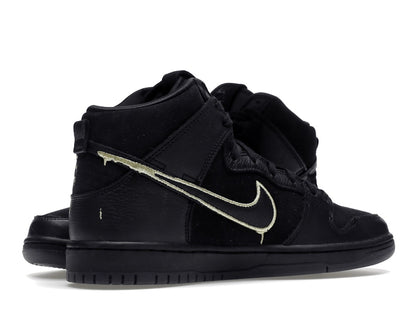 Nike SB Dunk High FAUST Black Gold