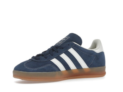adidas Gazelle Indoor Night Indigo Off White Gold Metallic