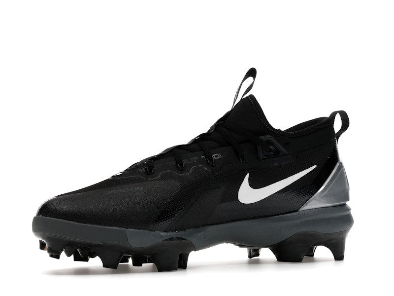 Nike Force Trout 9 Elite MCS Black White Anthracite Metallic Silver