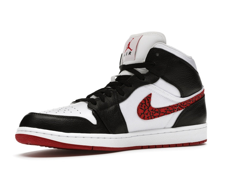 Jordan 1 Phat White Red Black (Elephant Print)