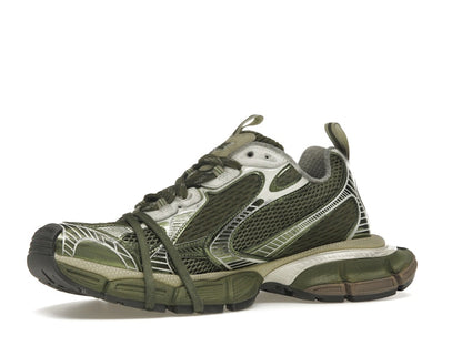 Balenciaga 3XL Dark Green Light Beige