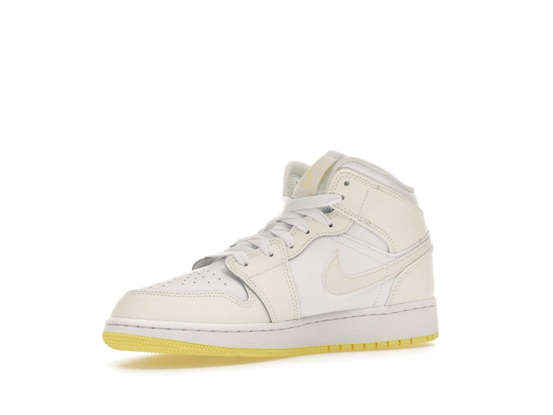 Jordan 1 Mid Sail Light Laser Orange (GS)