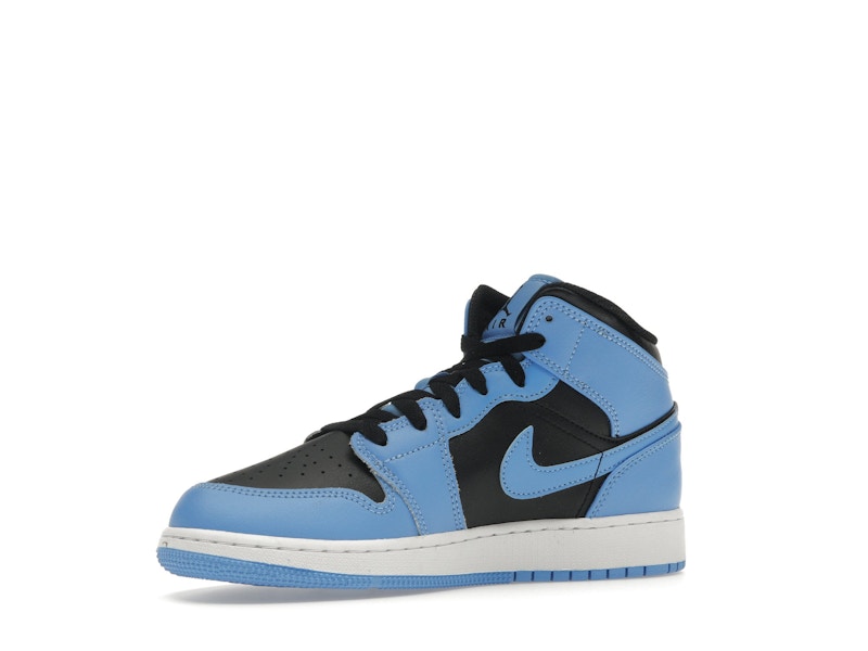 Jordan 1 Mid University Blue Black (GS)