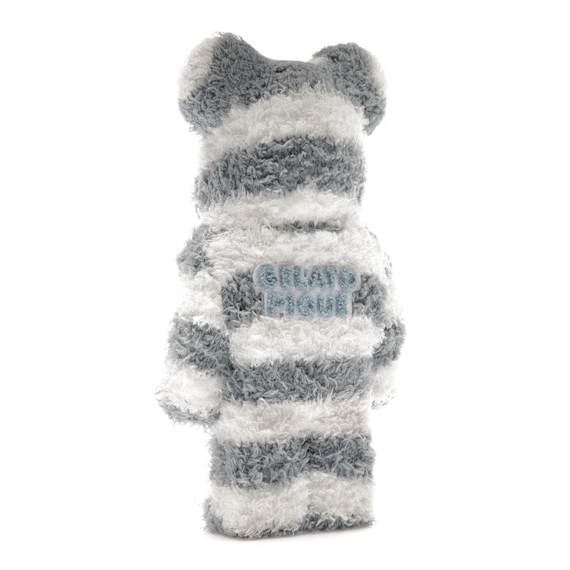Bearbrick x Gelato Pique Pajamas 400% White/Blue