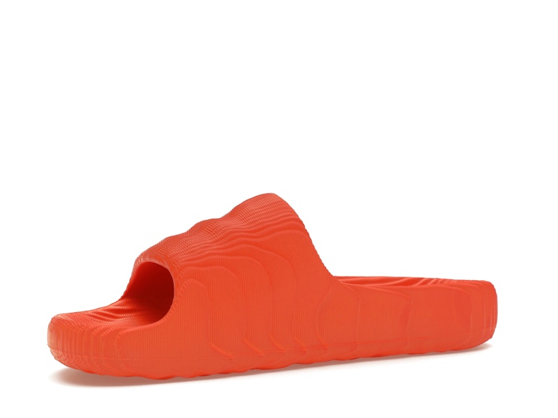 adidas Adilette 22 Slides Orange Core Black