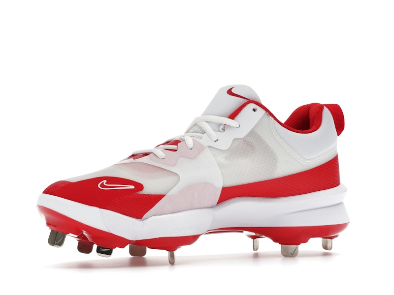 Nike Force Zoom Trout 9 Pro White Team Red University Red