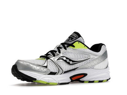 Saucony Grid Ride Millennium White Silver Lime Orange