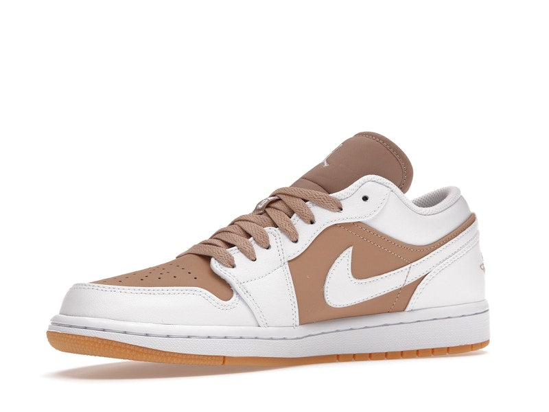 Jordan 1 Low Gum White