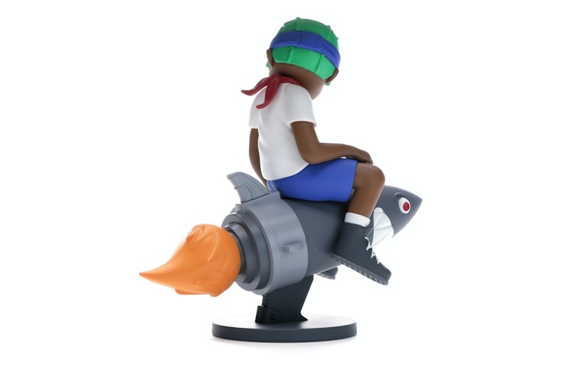 Hebru Brantley x Billionaire Boys Club x Bait Beyond The Beyond Fly Boy Figure 9 Inches White/Multi