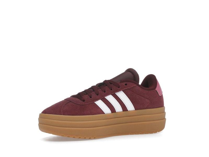 adidas VL Court Bold Shadow Red Cloud White Pink Fusion (GS)