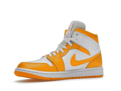 Jordan 1 Mid White University Gold (Women's)
