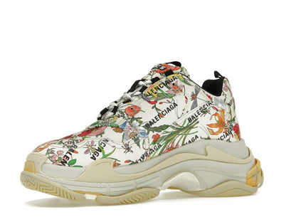 Gucci x Balenciaga The Hacker Project Triple S  Flora Print