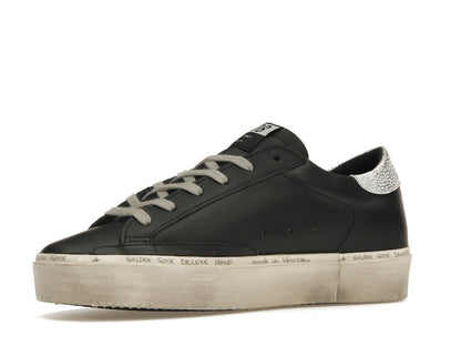Golden Goose Hi-Star Black Silver (Women's)