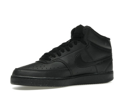 Nike Court Vision Mid Next Nature Triple Black