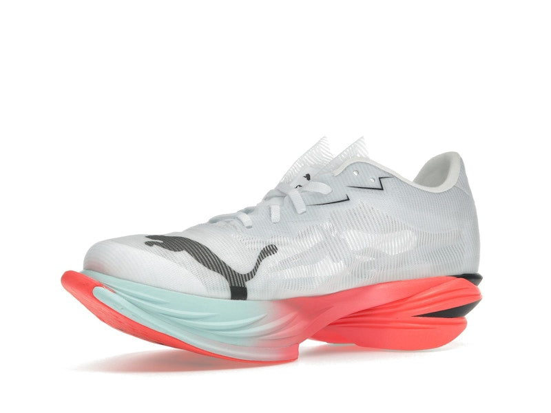 Puma Fast-R Nitro Elite 3 White Glowing Red Mint (Women's)