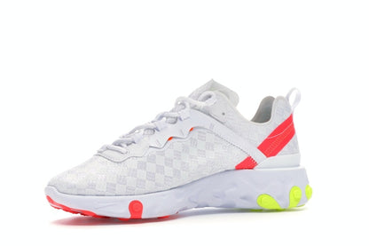 Nike React Element 55 White Crimson Volt