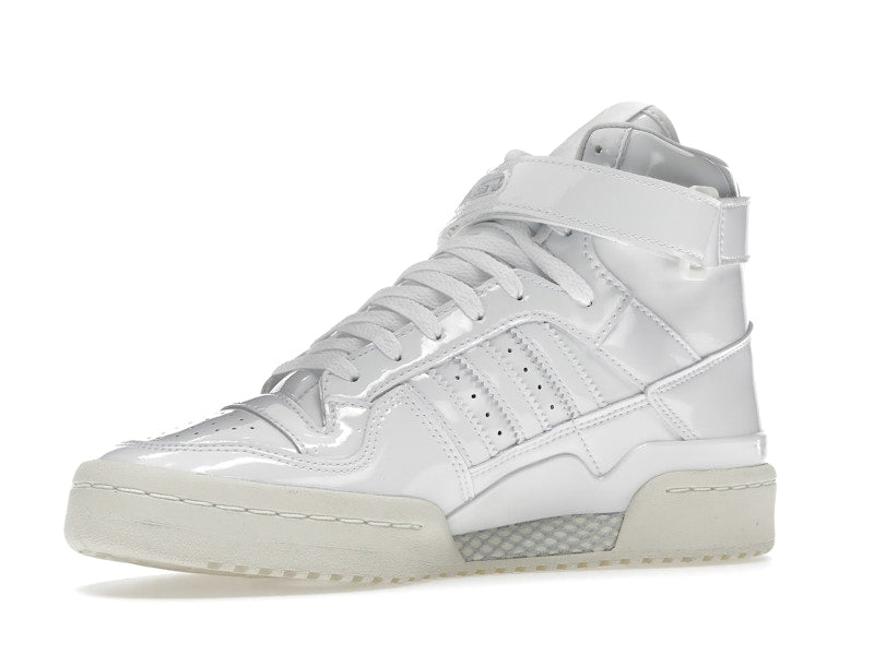 adidas Forum Mid Triple White Patent Leather (Women's)