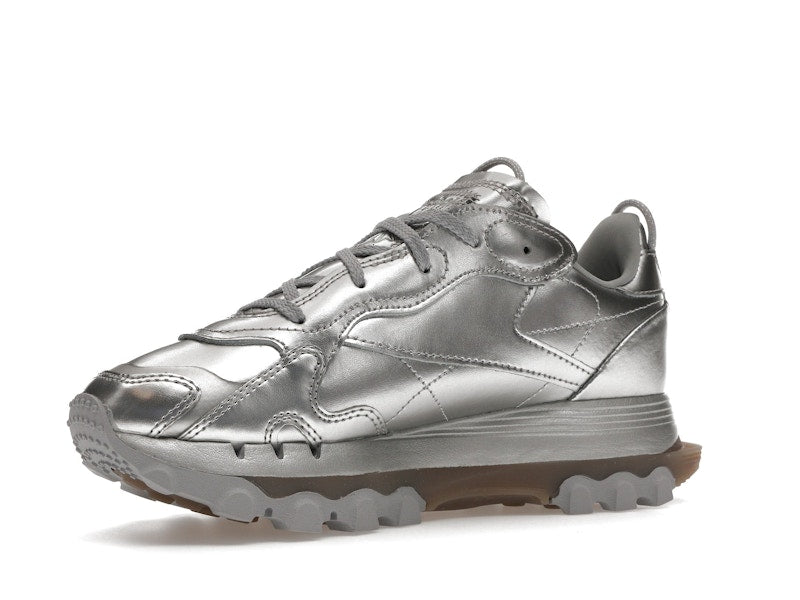Reebok Classic Leather Cardi B Silver Metallic (Women's)